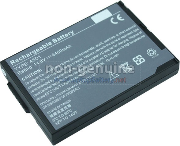 Battery for Acer 60.49S17.001 laptop