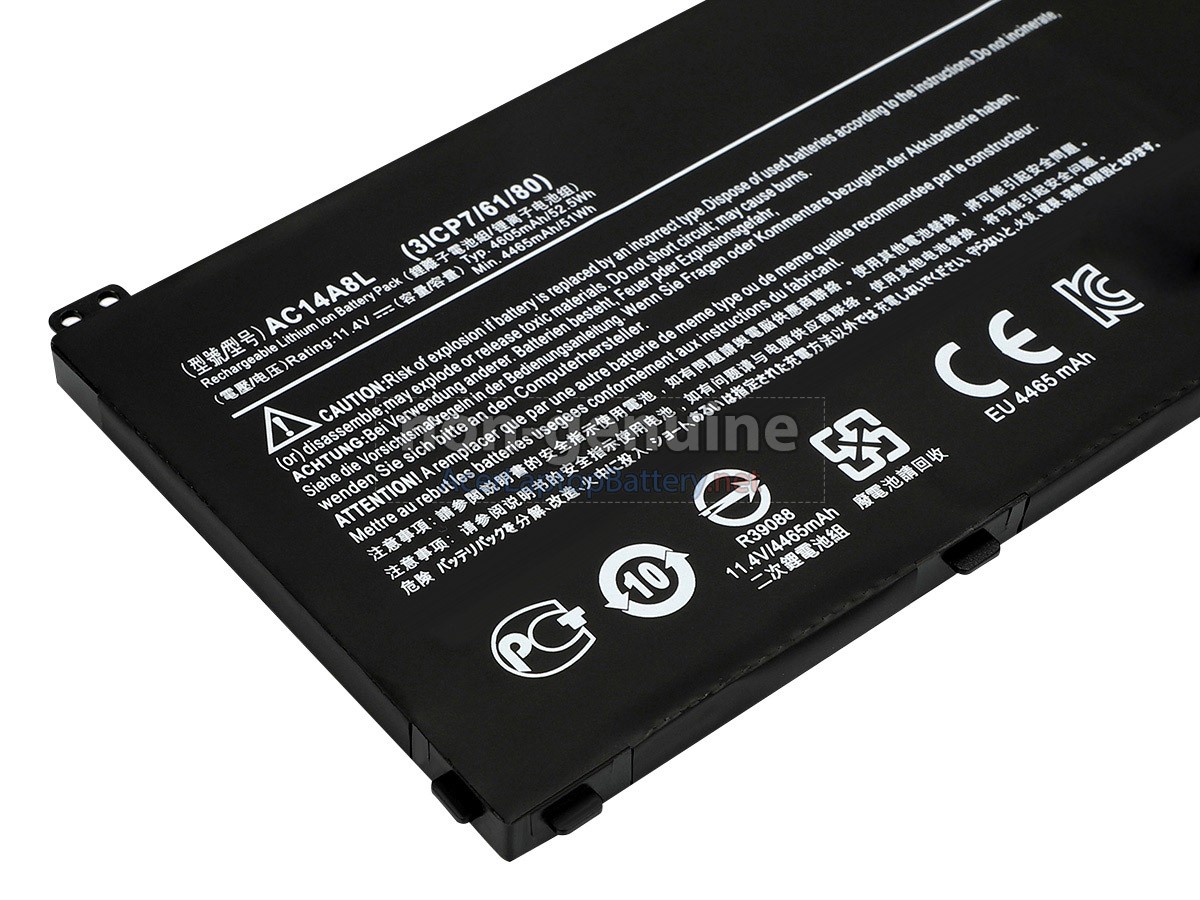 Acer AC15B7L(3ICP7/64/80) battery