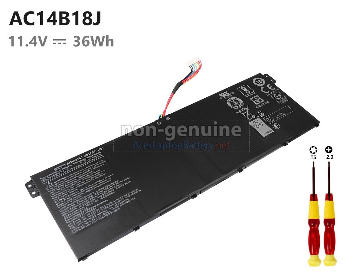 Acer Aspire ES1-522-24B0 battery replacement