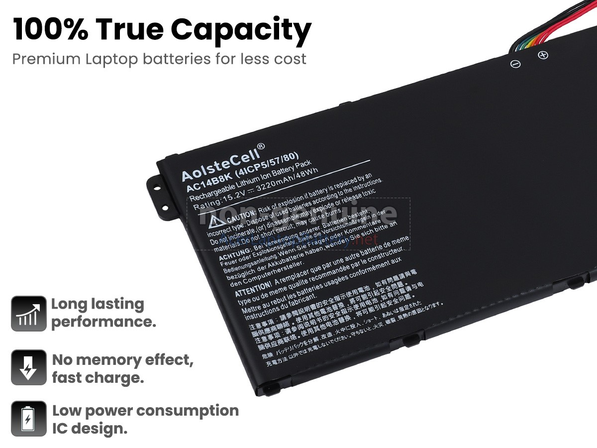Acer SPIN 5 SP513-51-79AK battery
