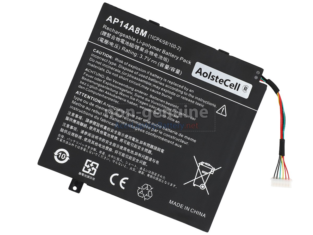 Acer SWITCH 10 FHD SW5-015-191T battery