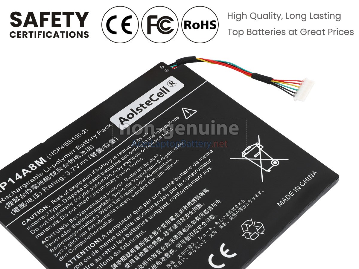Acer SWITCH 10 HD SW5-012-1999 battery