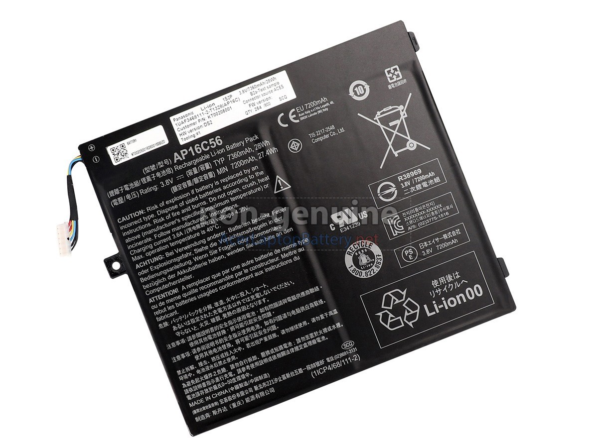 Acer SWITCH 10 V SW5-017 battery