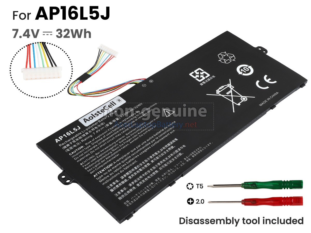 Acer SPIN 1 SP111-32N battery