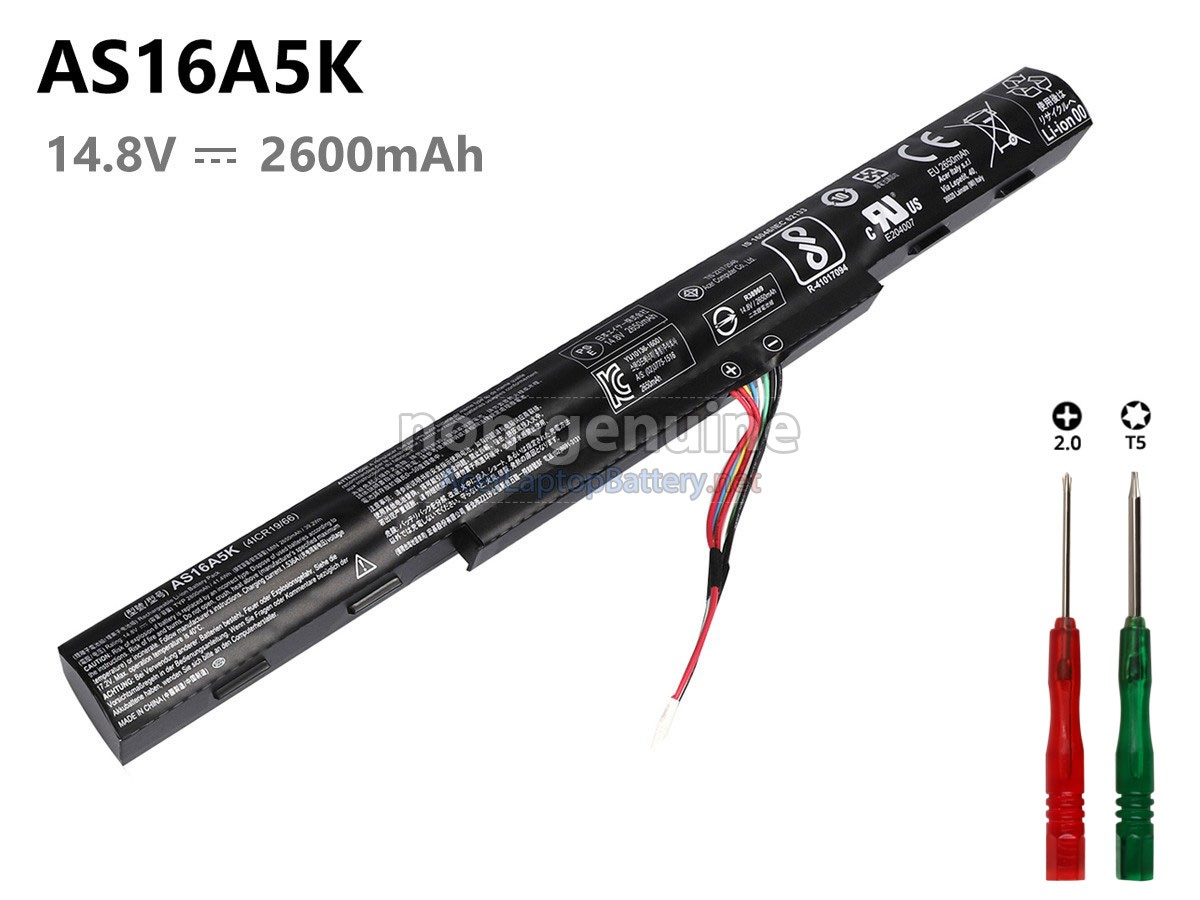 Acer Aspire E5-523G-96NN battery replacement
