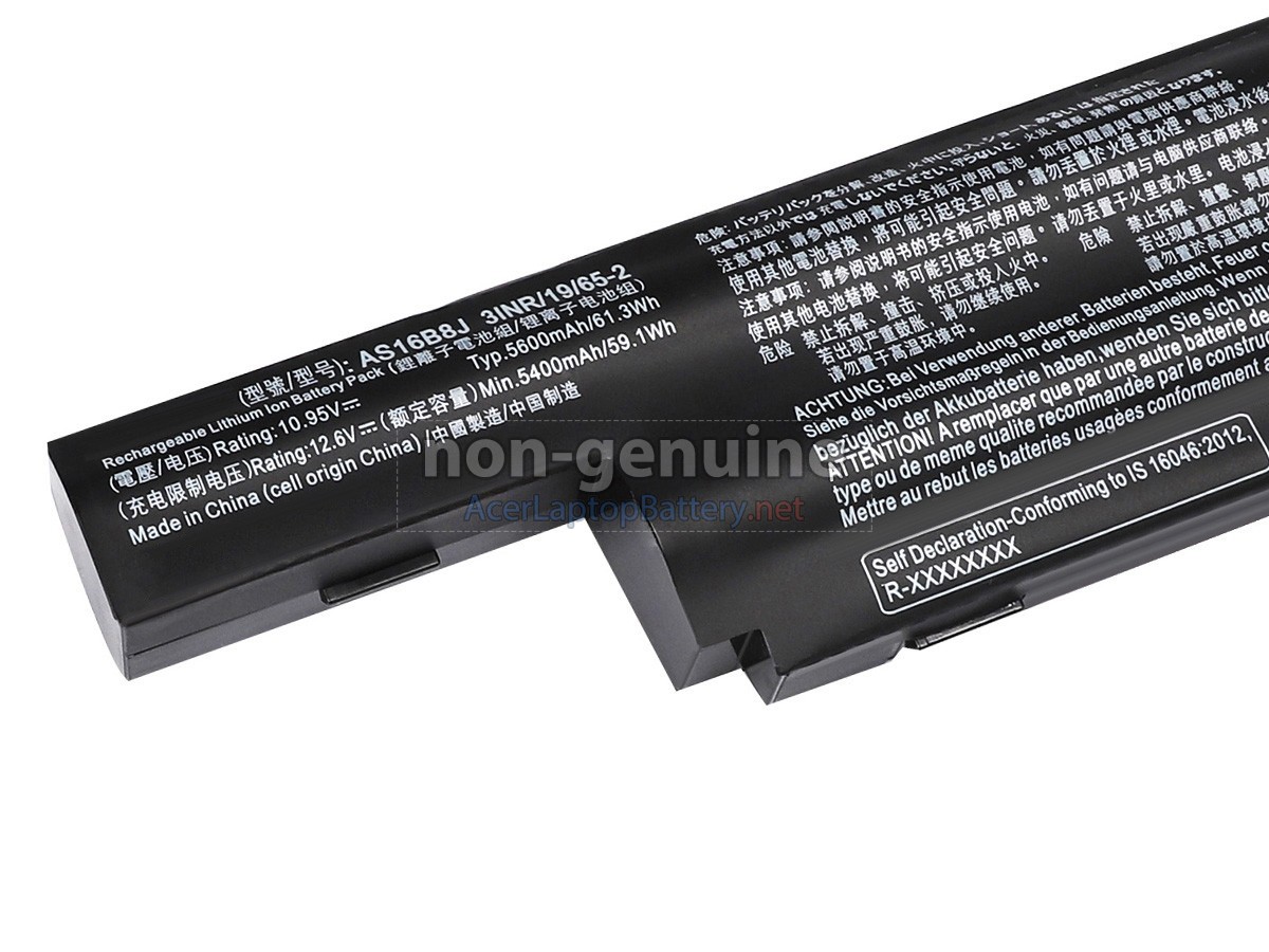 Acer Aspire E5-575G-52NP battery replacement
