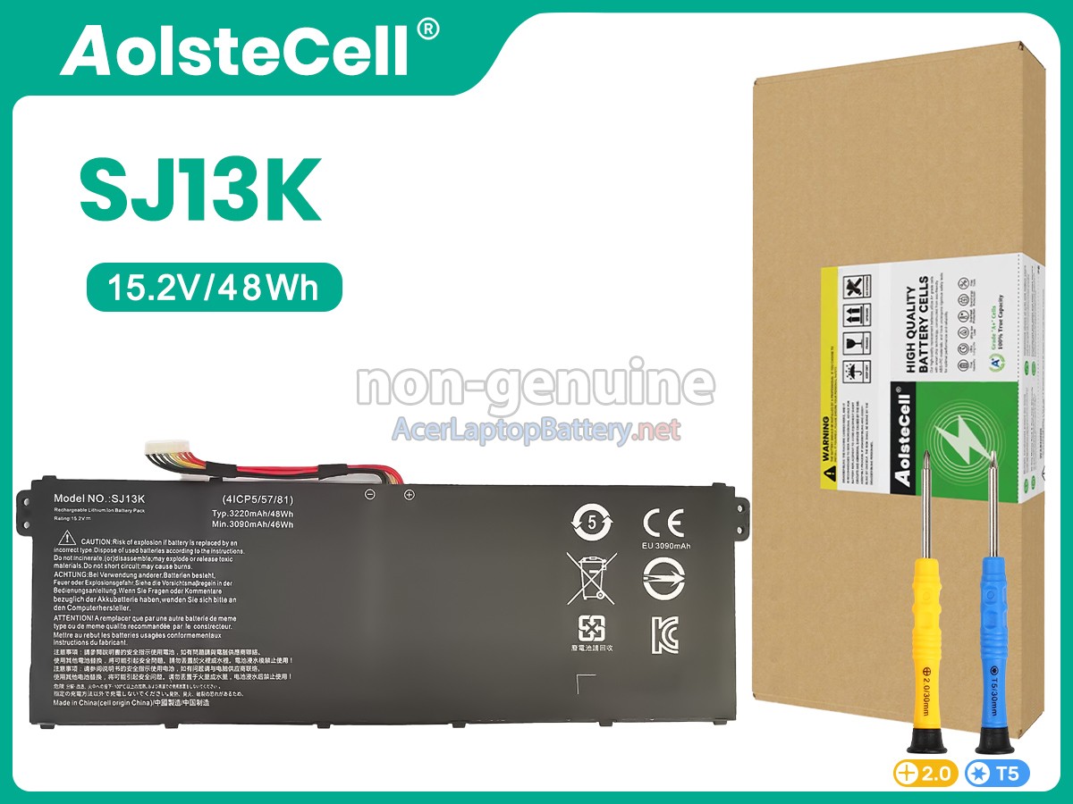 Acer SJ13K battery replacement