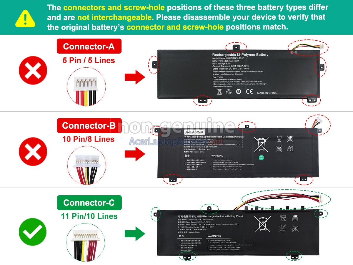 Gateway 4886280P battery replacement