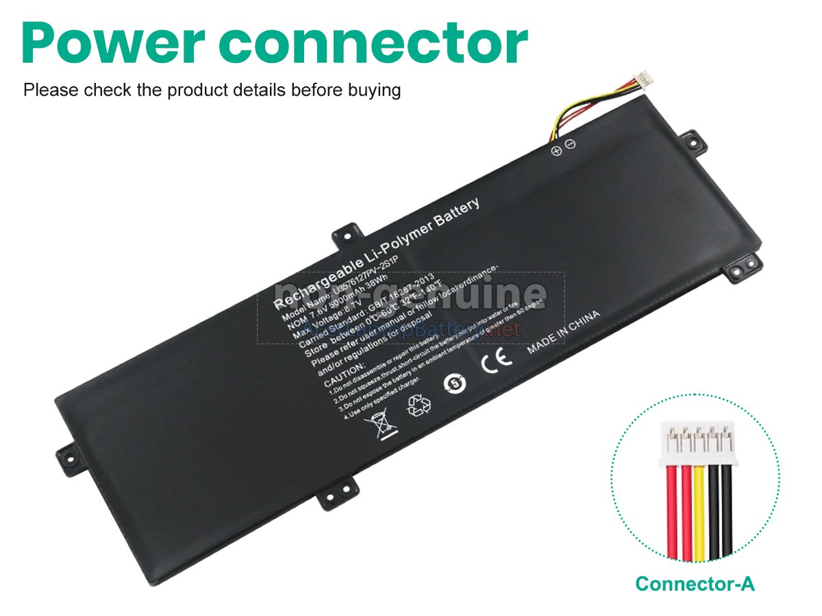 Gateway 4886280P battery replacement