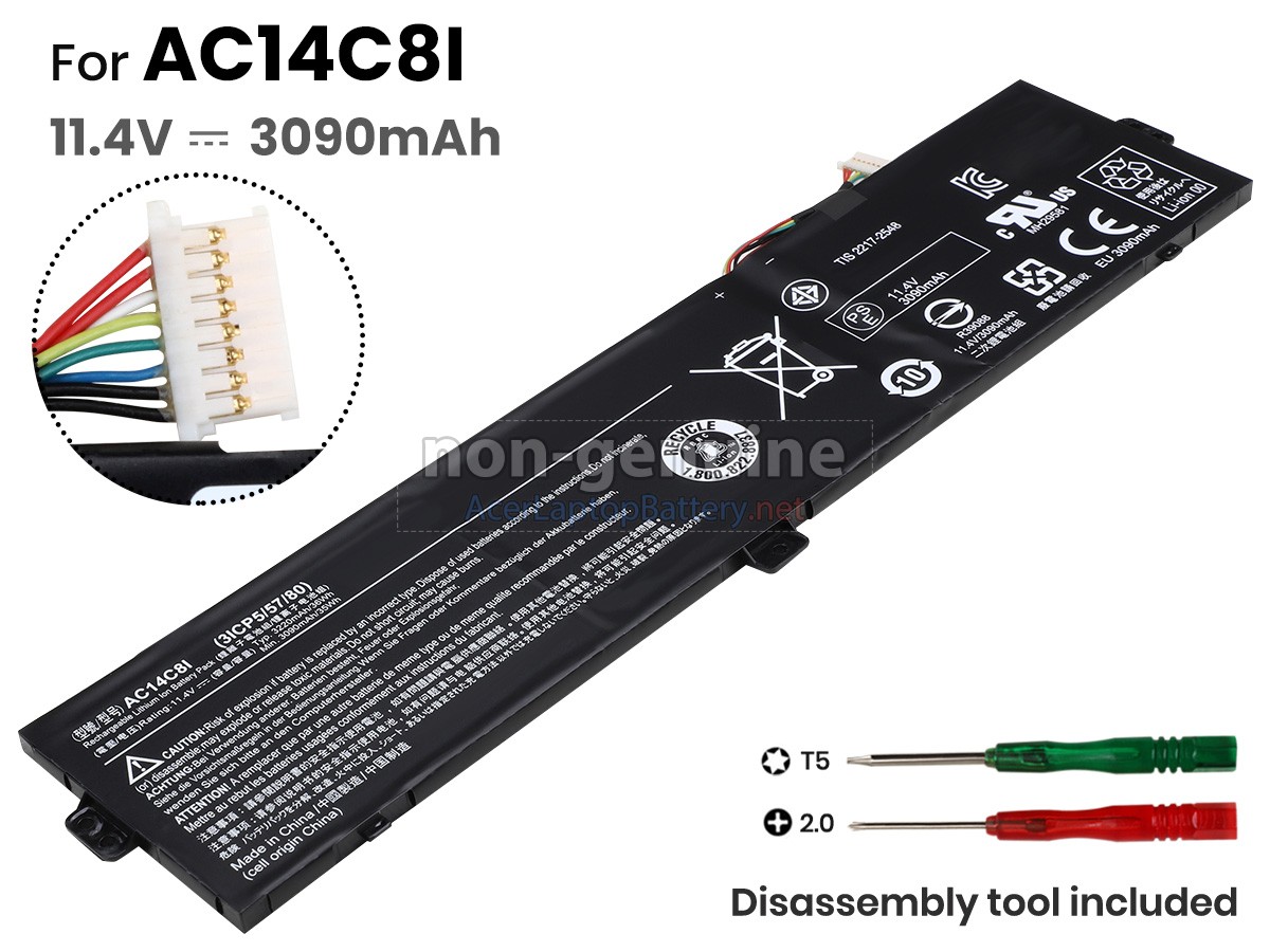 Acer SWITCH 12 SW5-271-61X7 battery