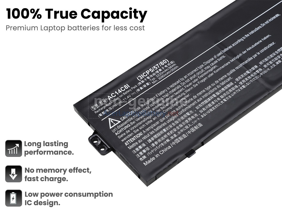 Acer SWITCH 12 SW5-271-61X7 battery