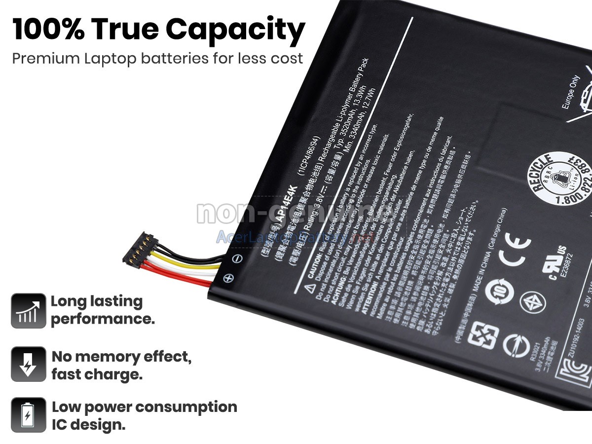 Acer Iconia One 7 B1-750-17CE battery