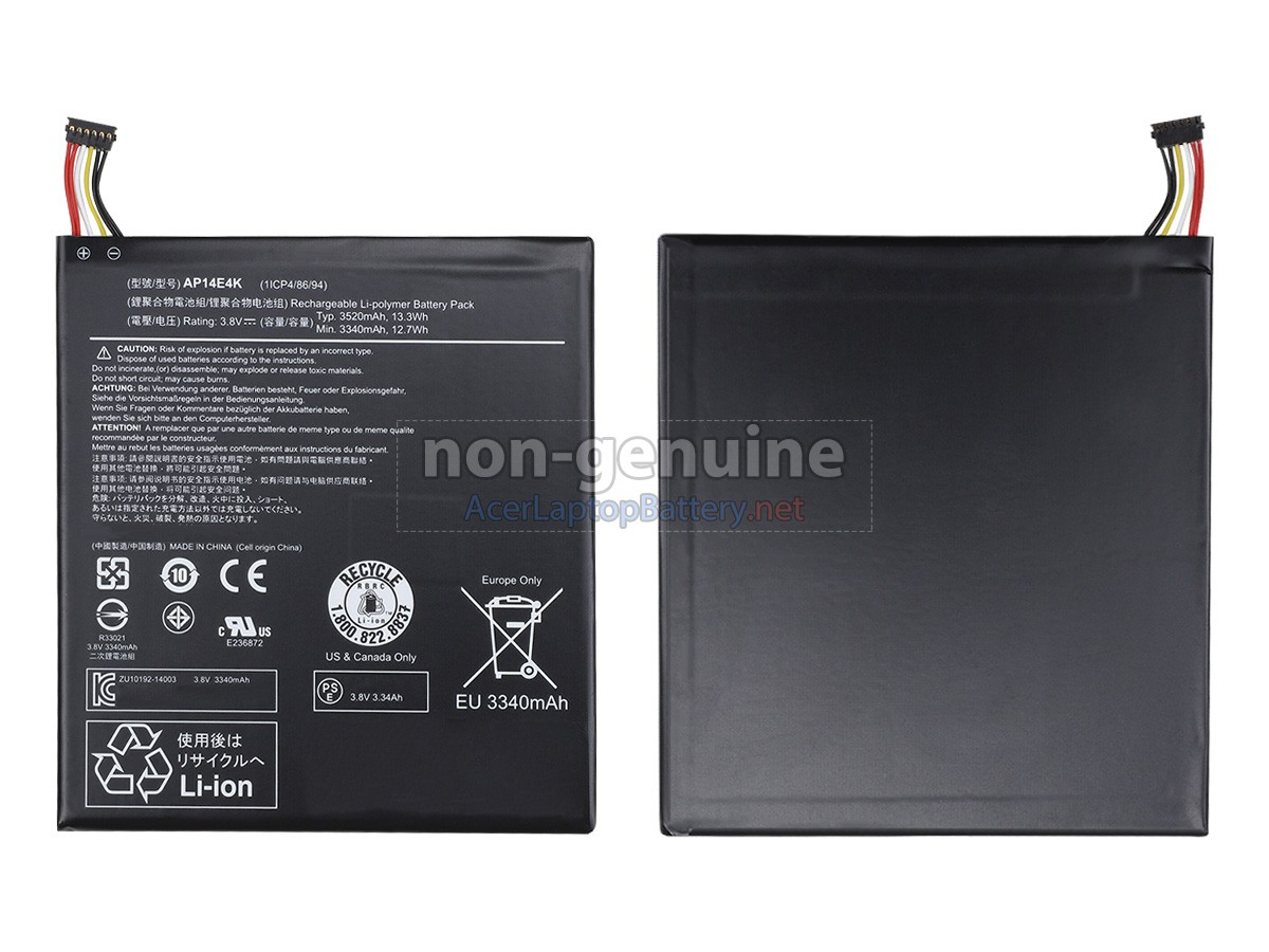 Acer Iconia One 7 B1-750-17CE battery
