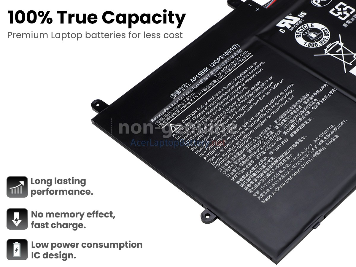 Acer SWITCH 12S SW7-272 battery