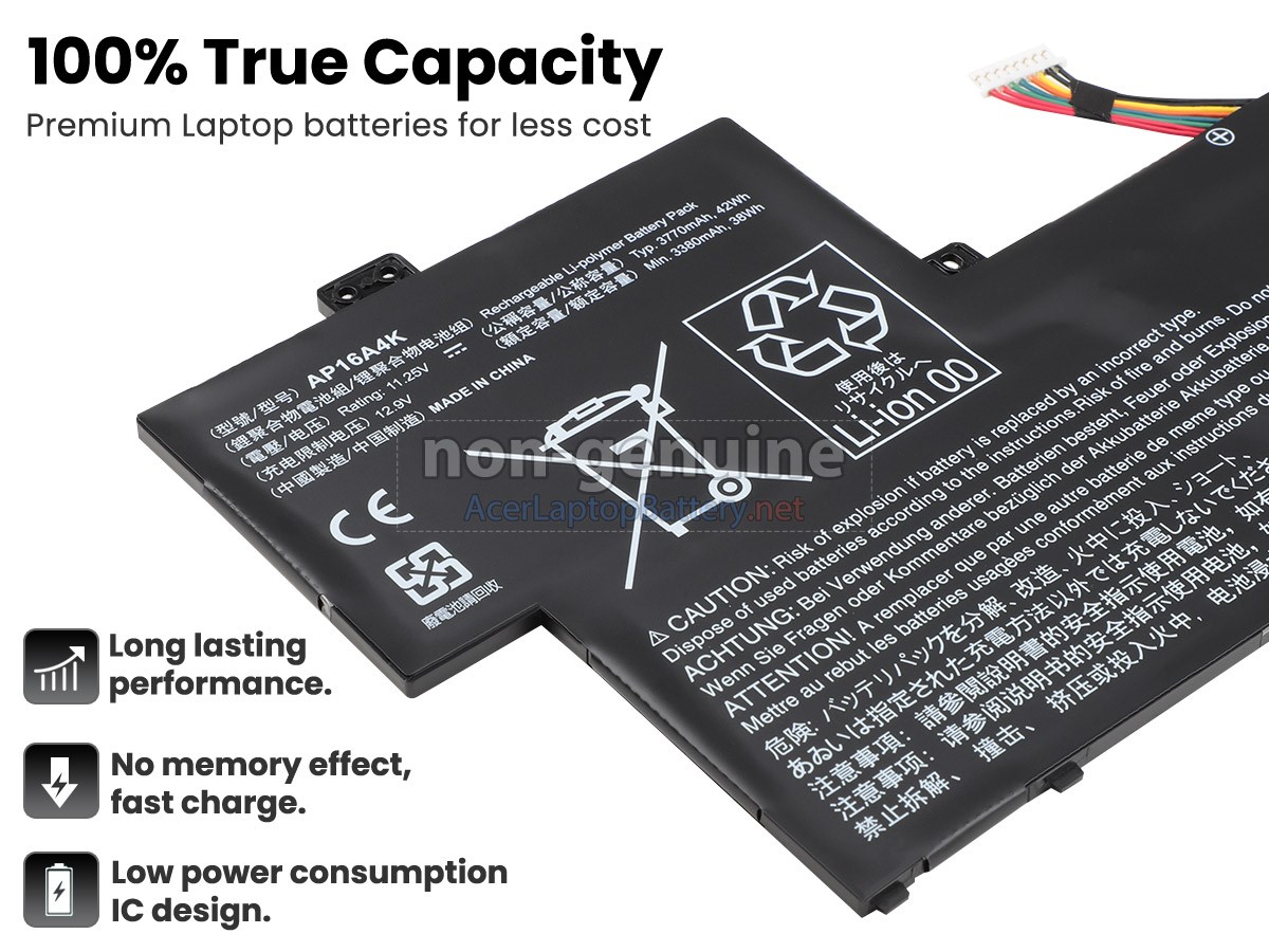 Acer Aspire One CLOUDBOOK AO1-132-C68W battery