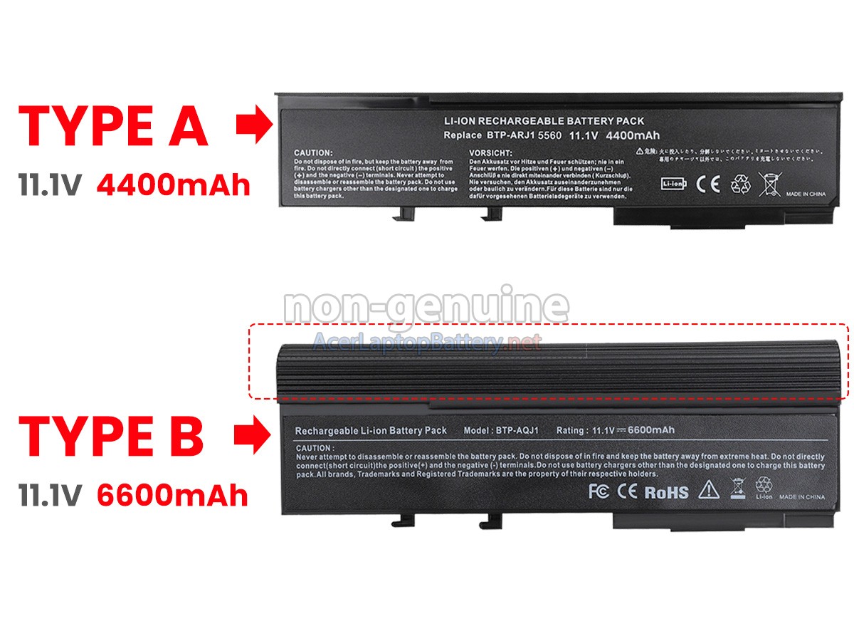 Acer TravelMate 6231 battery