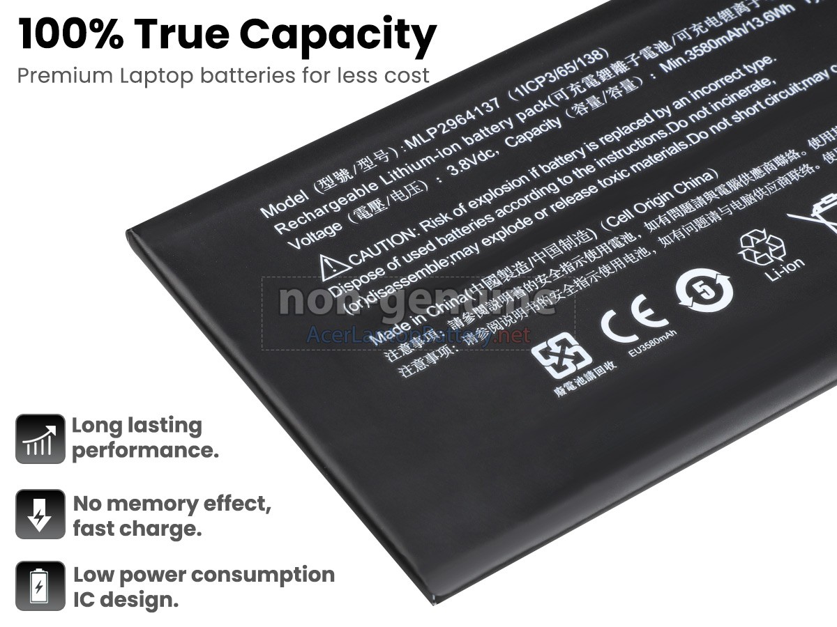 Acer KT.0010F.001 battery