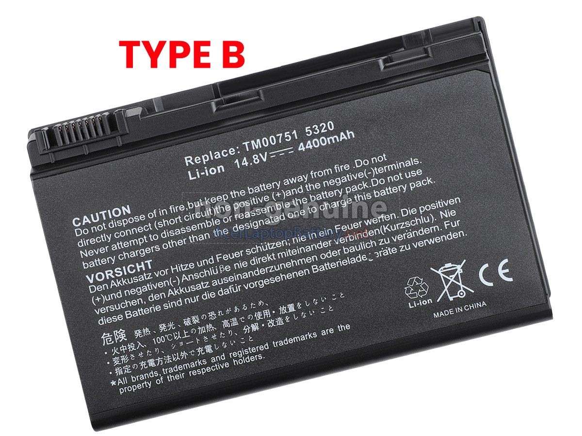 Acer TravelMate 5330 battery