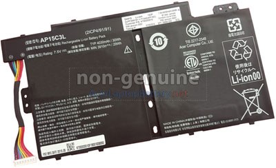 Acer AP15C3L(2ICP4/91/91) replacement laptop battery