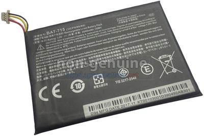 Acer BAT-715(1ICP5/60/80) replacement laptop battery
